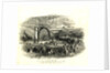 The starting of the Great Wheel at the Mines, Laxey Glen Sept 1854 by Unknown