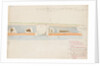 Colour section showing relative position of cists and flint earth Port St Mary 1888 by Frederick Swynnerton