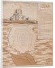 Plan of Castle Rushen with a north east view thereof taken from the river by S. Fane