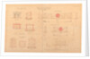 Plan of Isle of Man Railway type level crossing lodges and gates by Henry Vignoles