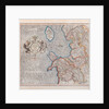 Westmorlandia, Lancastria, Cestria, Caernarvan, Denbigh, Flint, Merionidh, Montgomery, Salopia cum Insulis Mania et Anglesey by GerardusMercator
