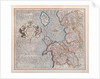 Westmorlandia, Lancastria, Cestria, Caernarvan, Denbigh, Flint, Merionidh, Montgomery, Salopia cum Insulis Mania et Anglesey by GerardusMercator