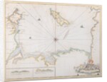 Chart of part of the Irish Sea including the Isle of Man by Greenvile Collins