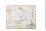 Chart of part of the Irish Sea including the Isle of Man by Greenvile Collins