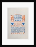 Knox Guild of Design and Craft Demonstration Exhibition, Whitechapel Art Gallery, London by Unknown