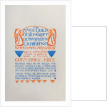 Knox Guild of Design and Craft Demonstration Exhibition, Whitechapel Art Gallery, London by Unknown