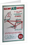 Railway Air Services the Manx Airway Section From England to Isle of Man in 40 minutes by Railway Air Services Ltd.