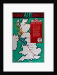 Railway Air Services Winter Routes by Railway Air Services Ltd.