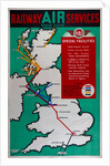 Railway Air Services Winter Routes by Railway Air Services Ltd.