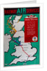 Railway Air Services Winter Routes by Railway Air Services Ltd.