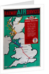 Railway Air Services Winter Routes by Railway Air Services Ltd.