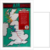 Railway Air Services Winter Routes by Railway Air Services Ltd.