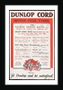 Dunlop Cord motor cycle tyres poster setting out successes on these tyres during the 1924 season by Unknown