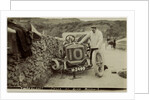 Tom Thornycroft, smash at Kirk Michael, 1907 Tourist Trophy motorcar race by Anonymous