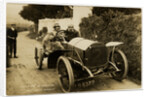 W. Watson, winner of 1908 Tourist Trophy motorcar race by Anonymous