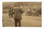 W.T. Clifford Earp in a Napier, 1904 Gordon Bennett Trials by Anonymous