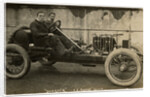 A.E. George in a Darracq, 1908 Tourist Trophy motorcar race by Anonymous