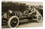 Algernon Lee Guinness in a Darracq, 1908 Tourist Trophy motorcar race by Anonymous