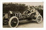 Algernon Lee Guinness in a Darracq, 1908 Tourist Trophy motorcar race by Anonymous