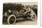 Algernon Lee Guinness in a Darracq, 1908 Tourist Trophy motorcar race by Anonymous