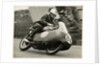 John Hartle, riding a Norton (number 86), 1957 Junior TT (Tourist Trophy) by T.M. Badger