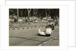 Walter Schneider, driving a BMW sidecar outfit, 1958 Sidecar TT (Tourist Trophy) by T.M. Badger