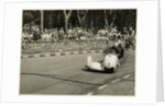 Walter Schneider aboard a BMW sidecar outfit (number 1), 1958 Sidecar TT (Tourist Trophy) by T.M. Badger