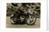 TT (Tourist Trophy) rider Cook from New Zealand aboard Moto Guzzi (number 47) by T.M. Badger