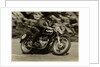 TT (Tourist Trophy) rider Cook from New Zealand aboard Moto Guzzi (number 47) by T.M. Badger