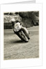 Eric Hinton, TT (Tourist Trophy) rider, riding 500cc Norton (number 60) by T.M. Badger