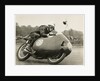 Alistair King, TT (Tourist Trophy) rider riding as number 76 by T.M. Badger