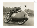 Alistair King, TT (Tourist Trophy) rider riding as number 76 by T.M. Badger