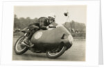 Alistair King, TT (Tourist Trophy) rider riding as number 76 by T.M. Badger