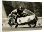 Liberati (?), TT (Tourist Trophy) rider riding as number 6 by T.M. Badger