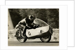 Liberati (?), TT (Tourist Trophy) rider riding as number 6 by T.M. Badger