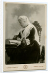 Mrs Eleanor Paton seated at a desk by George Bellett Cowen
