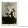Mrs Eleanor Paton seated at a desk by George Bellett Cowen