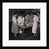 Young farmers cookery and butter making at Braddan (Kirby) Farm by Manx Press Pictures