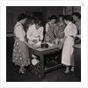Young farmers cookery and butter making at Braddan (Kirby) Farm by Manx Press Pictures