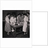 Young farmers cookery and butter making at Braddan (Kirby) Farm by Manx Press Pictures