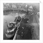 Castletown Coal Boat for Harbour Board, Castletown Harbour by Manx Press Pictures