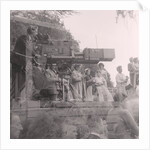 BBC televising the Braddan open air church service by Manx Press Pictures