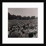 BBC televising the Braddan open air church service by Manx Press Pictures