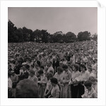 BBC televising the Braddan open air church service by Manx Press Pictures