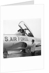 Americans in jet trainer by Manx Press Pictures