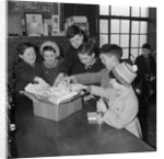 Folks League Christmas prizes at The Isle of Man Times Office by Manx Press Pictures