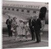 Sir Ronald Herbert Garvey, the new Lieutenant Governor, arrives at Ronaldsway airport by Manx Press Pictures