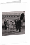 Sir Ronald Herbert Garvey, the new Lieutenant Governor, arrives at Ronaldsway airport by Manx Press Pictures