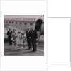 Sir Ronald Herbert Garvey, the new Lieutenant Governor, arrives at Ronaldsway airport by Manx Press Pictures