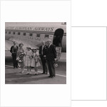 Sir Ronald Herbert Garvey, the new Lieutenant Governor, arrives at Ronaldsway airport by Manx Press Pictures